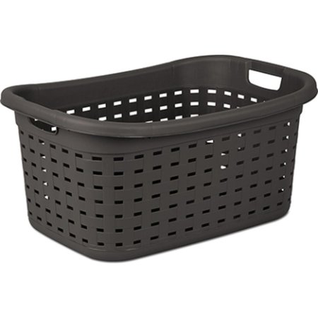 STERILITE Basket Laundry Weave Espresso 12756P06